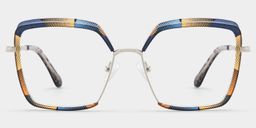 Cordaro Square Floral Glasses0