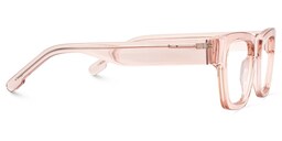 Boone Rectangle Pink Glasses2