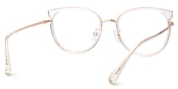 Delca Cateye Crystal Glasses3