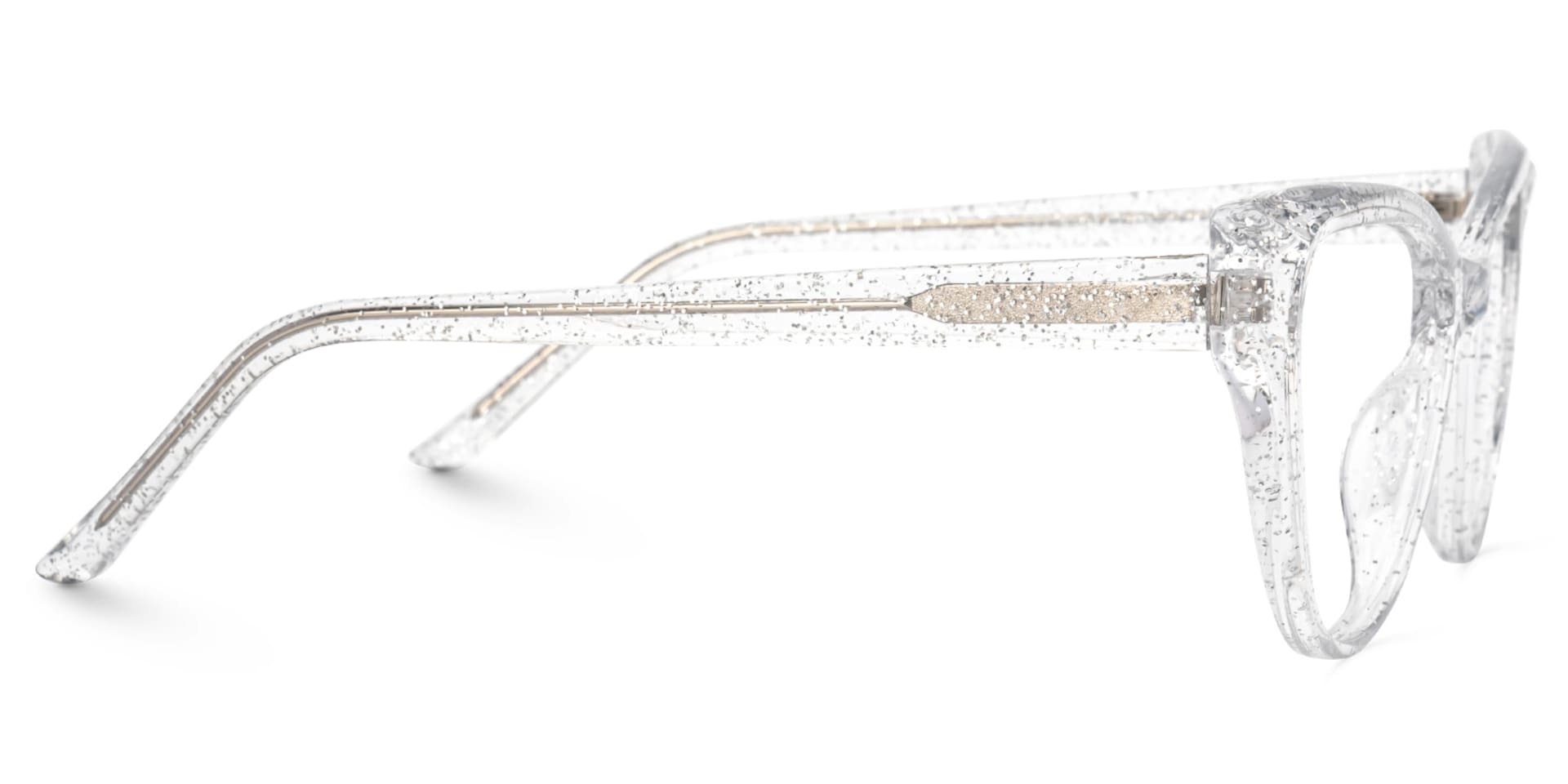 Tarun Cateye Crystal Frame Glasses | Zeelool Optical2