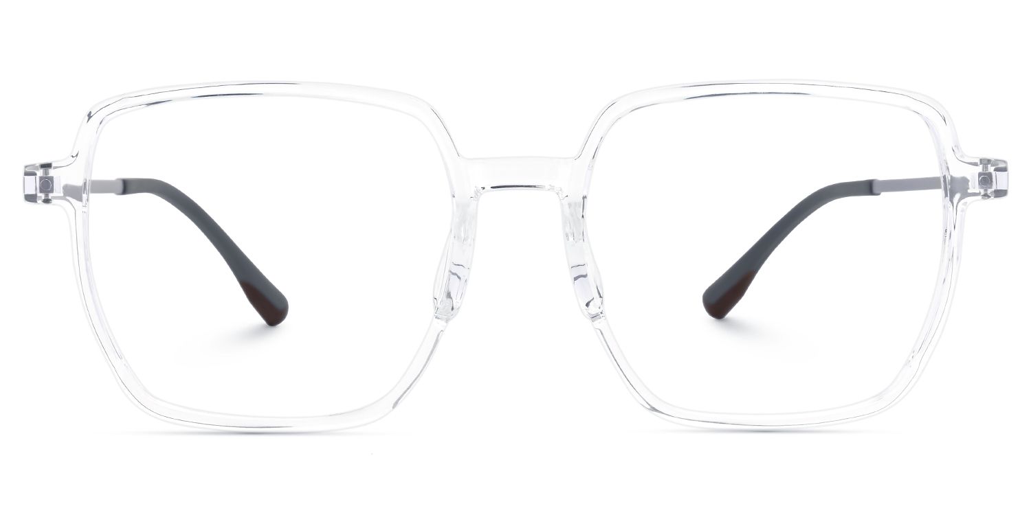 Square Monica Clear Glasses deals -Zeelool Glasses0