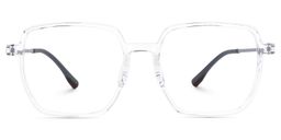 Monica Square Clear Glasses0