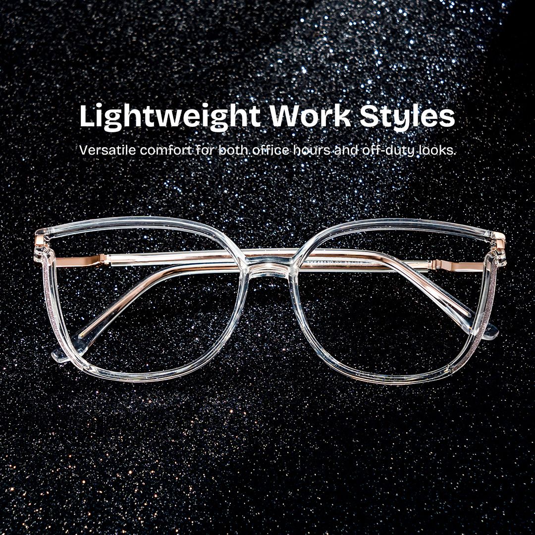 Rodz Square Clear Frame Glasses | ZEELOOL0