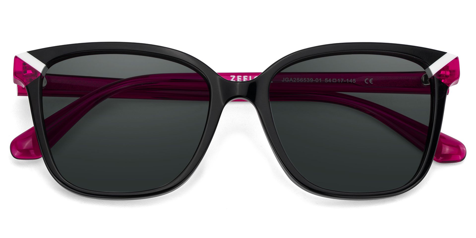Thin Black Sunglasses Frame with a Square Shape2