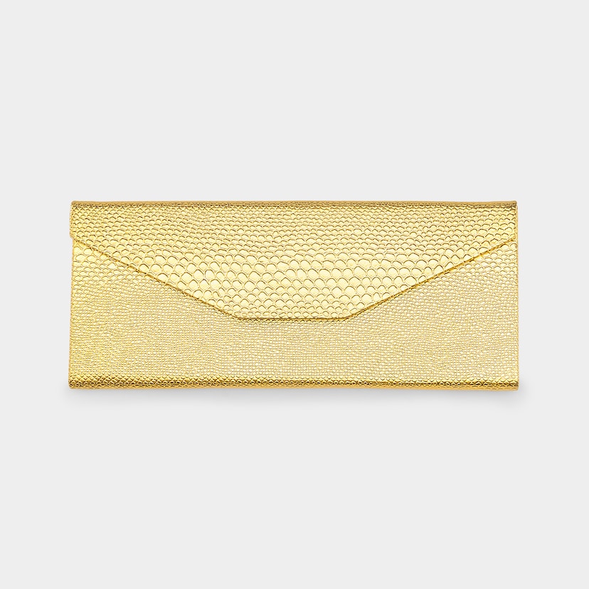Gold Portable Glasses Storage Bag