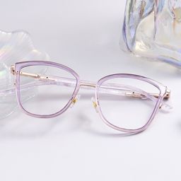 Marisa Cateye Purple Glasses0