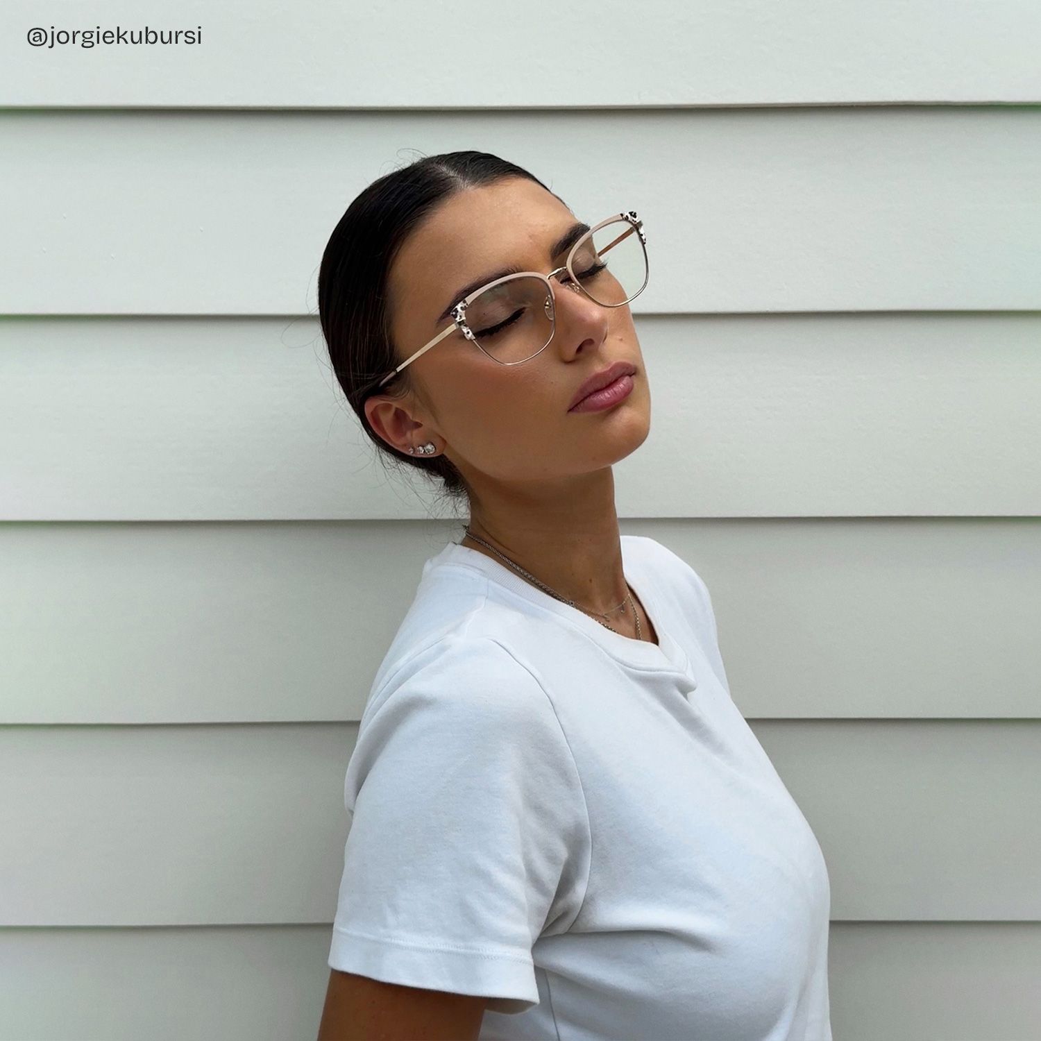 Mariana Pink Frame Glasses with Rectangle Frame Online | ZEELOOL6