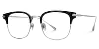 Mecca Browline Silver Glasses1