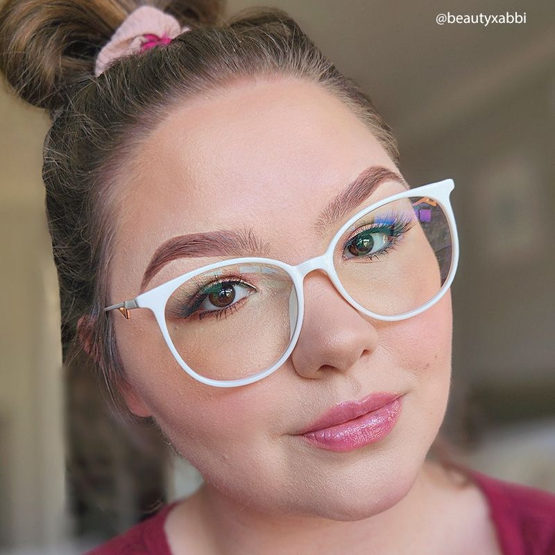 Chanty Round White Thin Frame Glasses | Zeelool Optical7