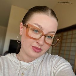 Newell Rectangle Brown Glasses6