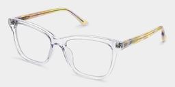 Faith Clear Rectangle Glasses3
