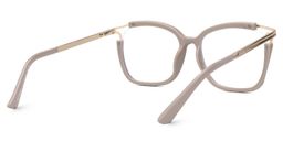 Sidibe Square Khaki Glasses3
