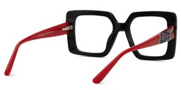 Durant Square Black Glasses3