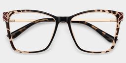 Tricee Square Tortoise Glasses2