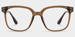 Oglesby Square Brown Glasses0