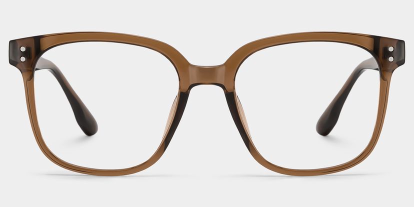 Oglesby Brown Square Glasses