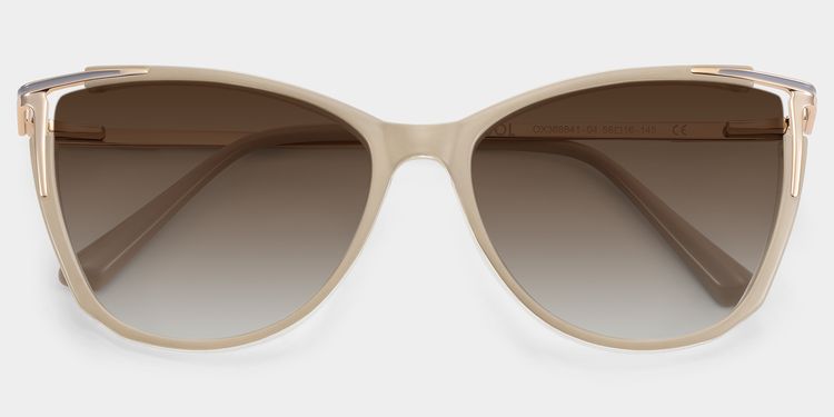 Yomary Cateye Khaki Glasses
