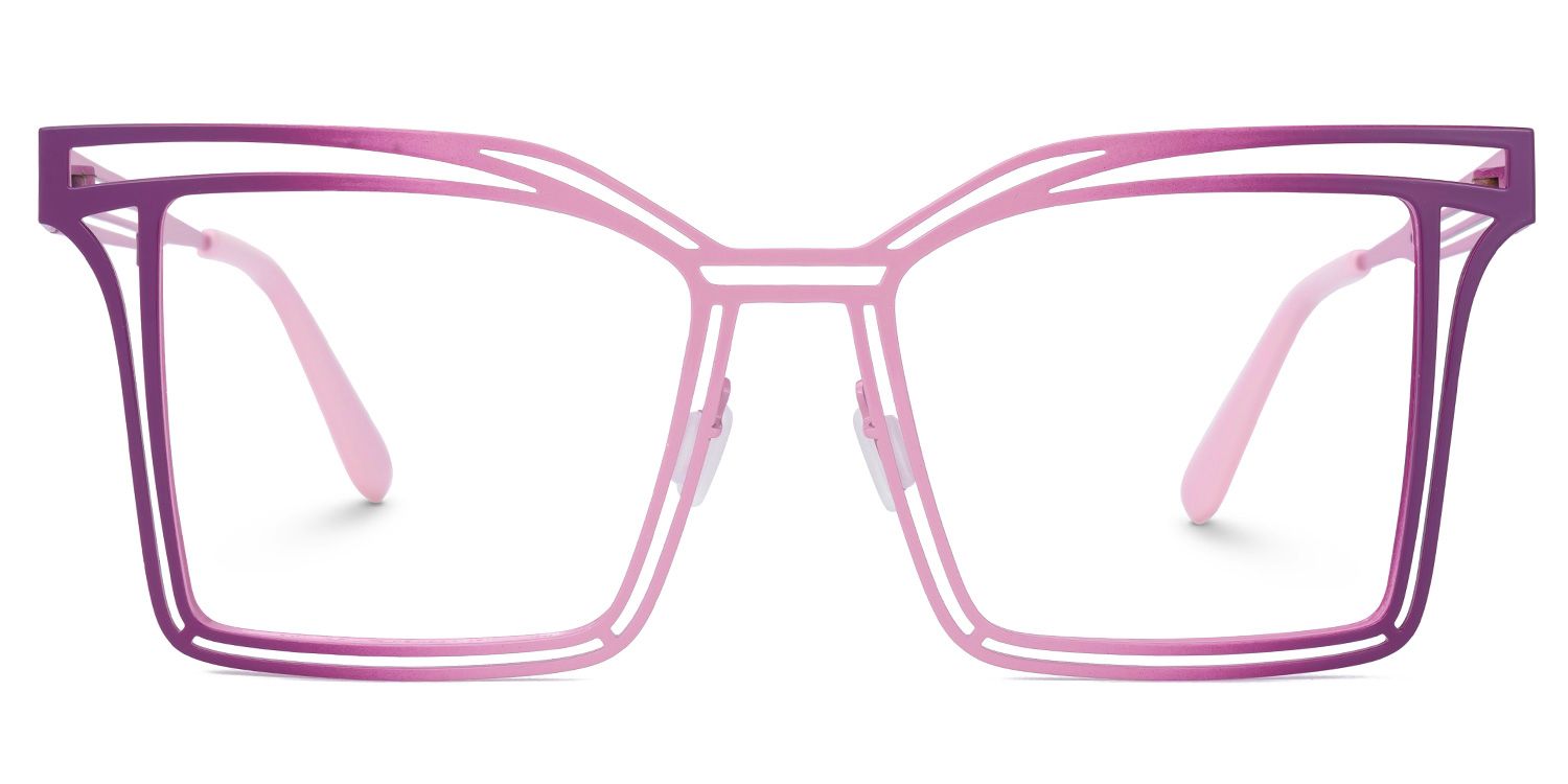 Metal Jacott Eyeglasses, Jacott Square Glasses -Zeelool Glasses0