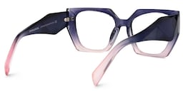 Sileidy Geometric Purple-Pink Glasses3