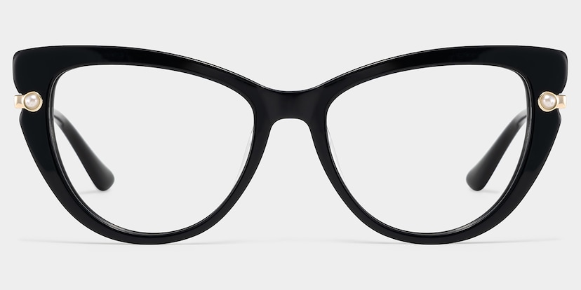 Maggie Cat eye Black Glasses