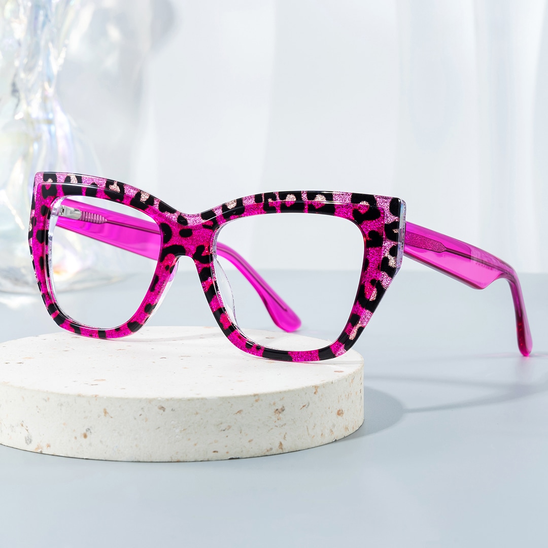 Thurman Butterfly Purple Tortoise Glasses0