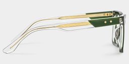 Hattie Green Rectangle Glasses4