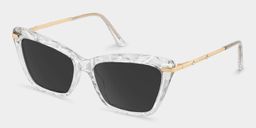 Juliet Cateye Clear Sunglasses2