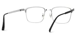 Charleston Browline Silver Glasses5