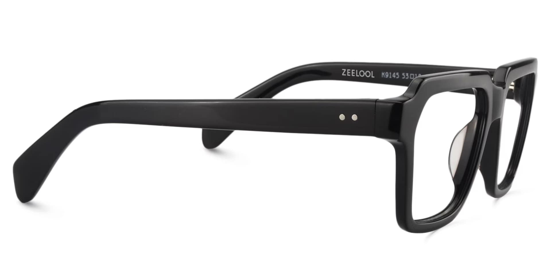 Square Black Glasses | Zeelool Glasses4