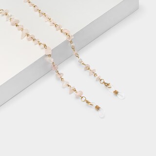 Stylish  Pink Stone Eyeglasses Chains0