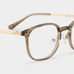 Mira Oval Brown Glasses7