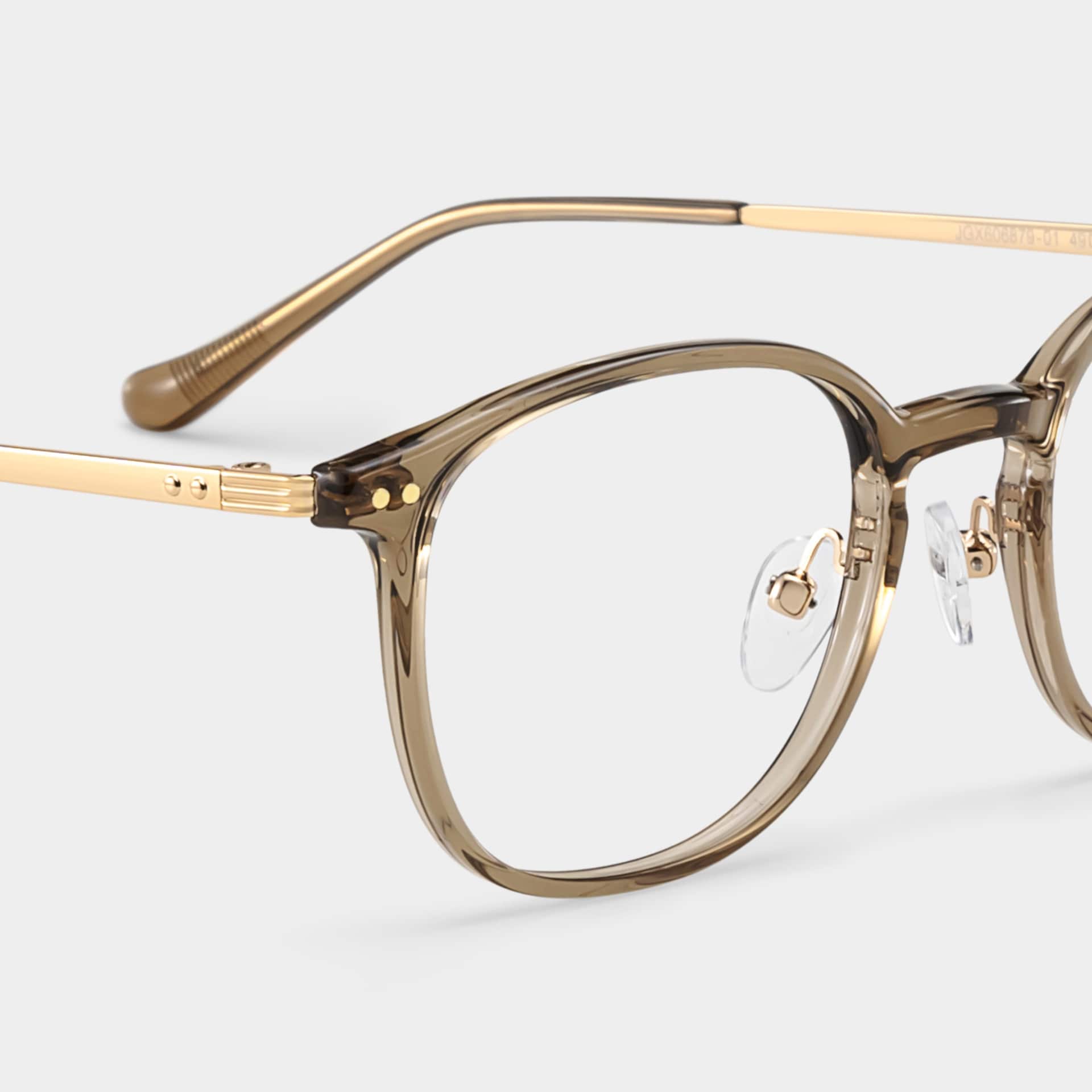 Mira Brown Frame Prescription Glasses with Oval Shape | ZEELOOL7