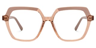 Norah Geometric Champagne Glasses0