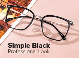 Roque Geometric Black Glasses5