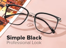 Roque Geometric Black Glasses5