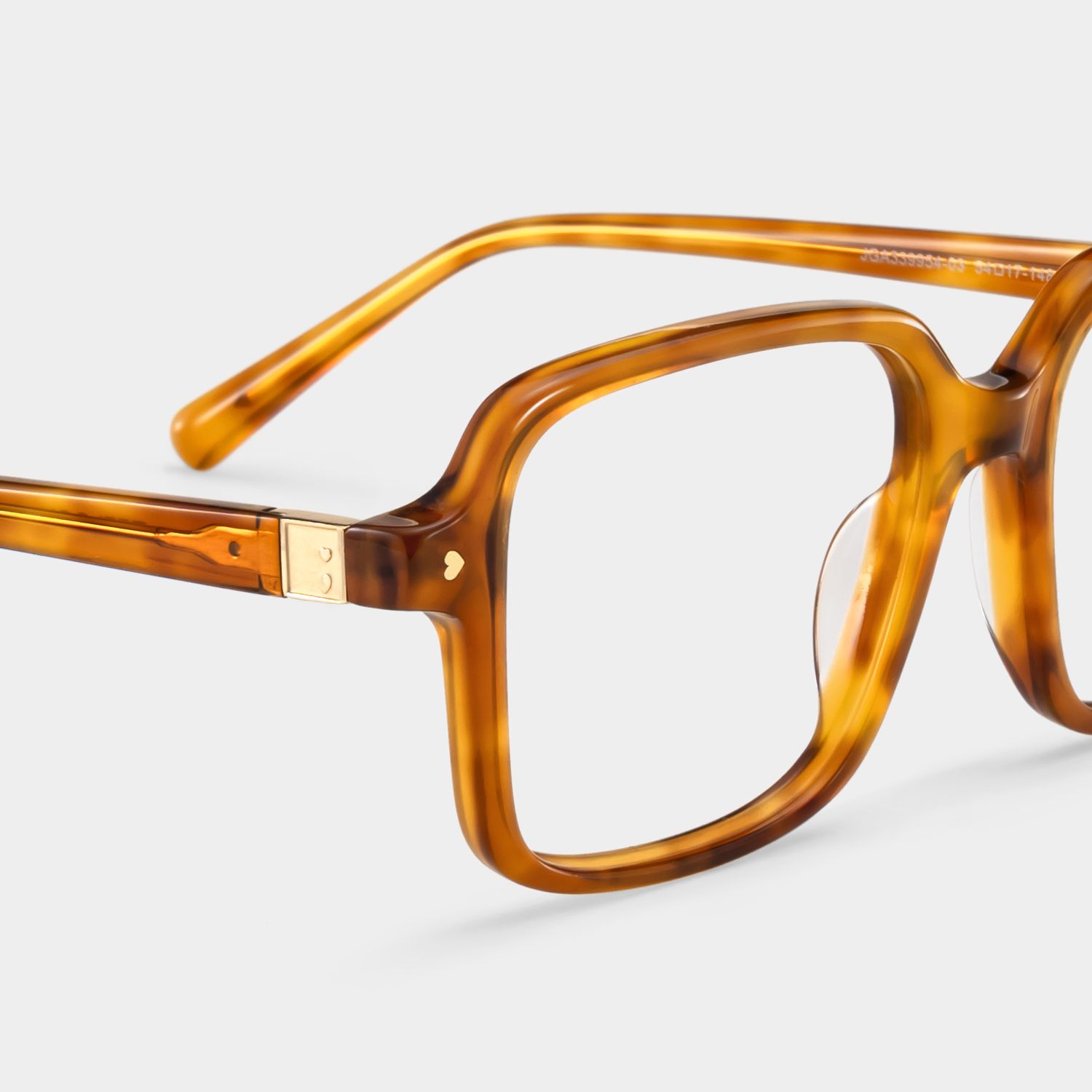 Talia Yellow Frame Glasses with Square Frame Online | ZEELOOL