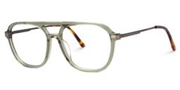 Andreas Aviator Green Glasses1