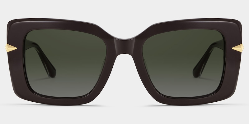 Neon Square Brown Polarized Sunglasses good-img