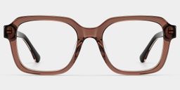 Parker Brown Square Glasses1