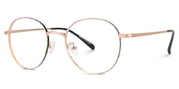 Ringstaff Round Rose-Gold Glasses1