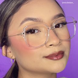 Payton Geometric Clear Glasses8