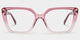 Emery Two-tone Square Glasses1