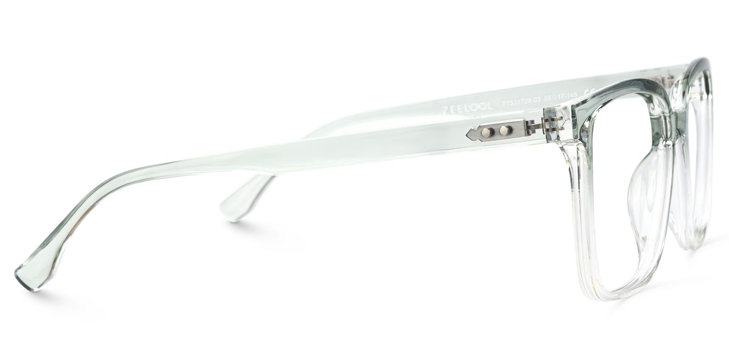 Contreras Square Green Glasses | Zeelool Glasses2