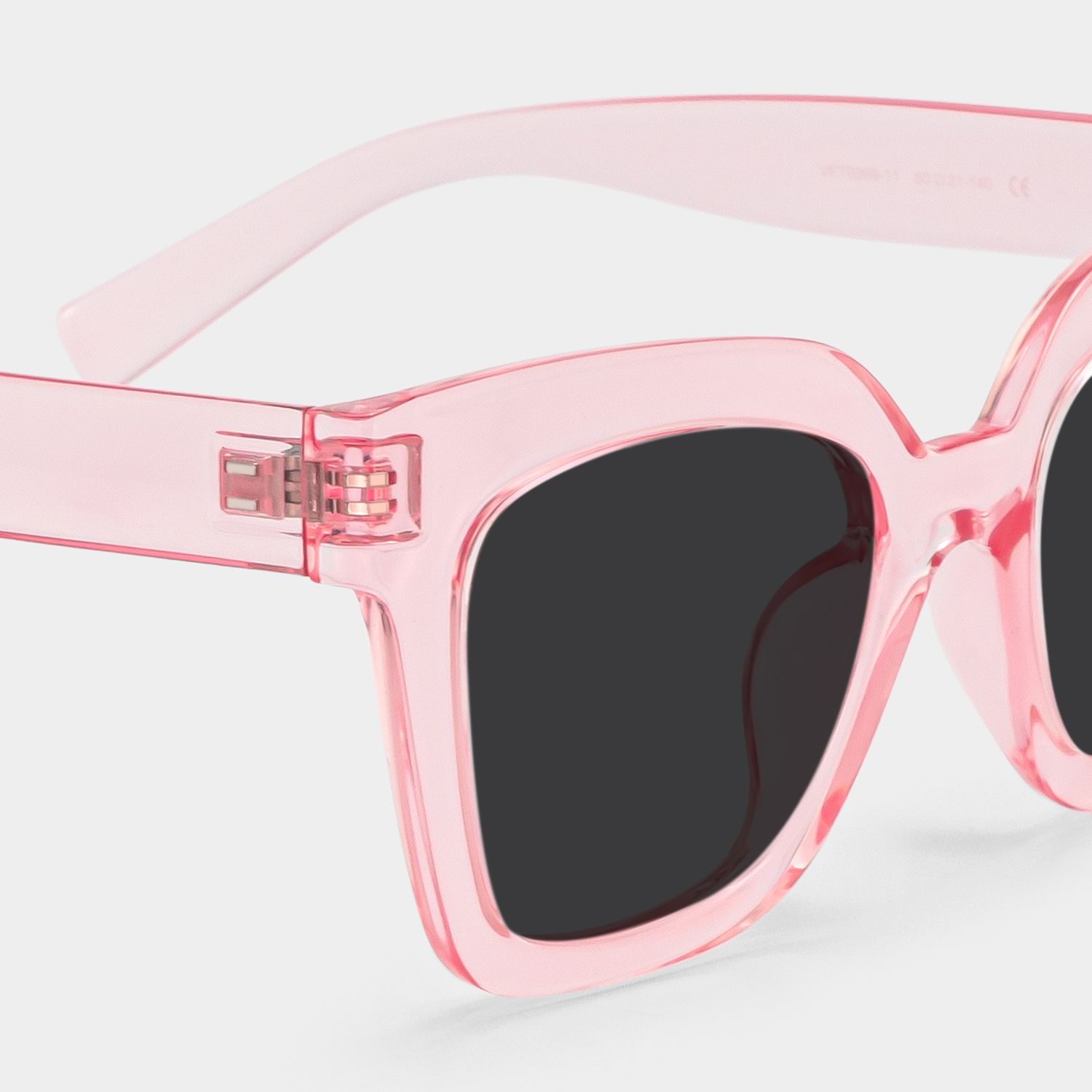 Malcolm Square Pink Prescription Sunglasses | ZEELOOL4