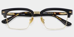 Landon Browline Gold Glasses2