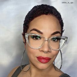 Tarun Cateye Clear Glasses4