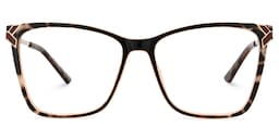 Tricee Square Tortoise Glasses2