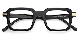 Renu Square Black Glasses2