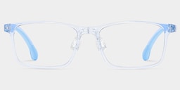 Sunny Rectangle Blue Glasses1