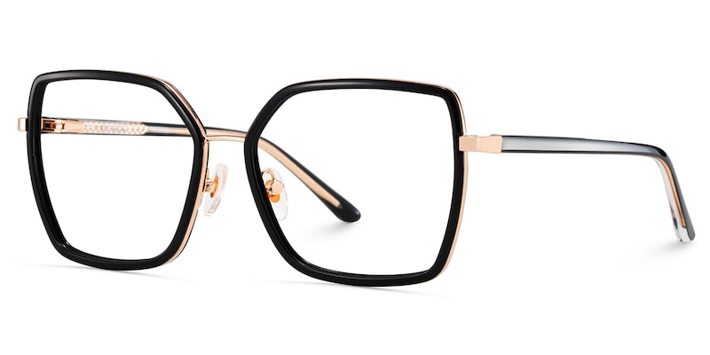 Black Square Frame Glasses - Jill on Sale | Zeelool2